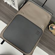 Okify Loewe Goya Backpack In Black And Gray 41x37x15cm  - 5