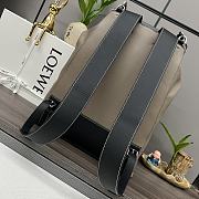 Okify Loewe Goya Backpack In Black And Gray 41x37x15cm  - 3