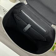 Okify Loewe Goya Backpack In Black And Gray 41x37x15cm  - 4