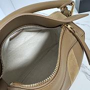 Okify Loewe Puzzle Small Bag In Brown Calfskin And Suede 24x16.5x10.5cm - 4