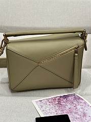 Okify Loewe Puzzle Edge Bag In Dark Green 24x10.5x16cm - 6