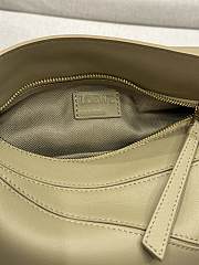 Okify Loewe Puzzle Edge Bag In Dark Green 24x10.5x16cm - 4