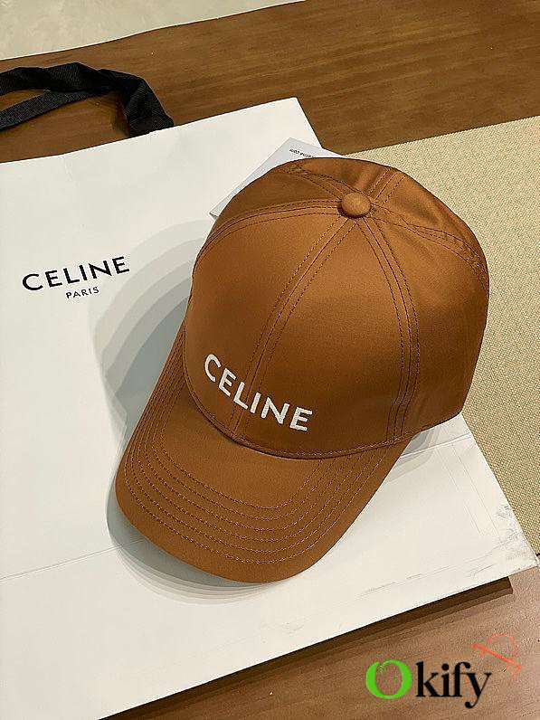 Okify Celine Brown Cap - 1