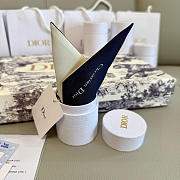 Okify Dior Blue Twill Silk Scarf 105x6cm  - 2