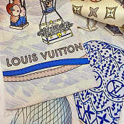 Okify Louis Vuitton Up and Away Silk Twilly Scarf 120x8cm 25999 - 5