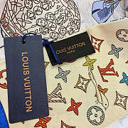 Okify Louis Vuitton Up and Away Silk Twilly Scarf 120x8cm 25999 - 2