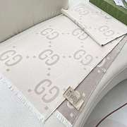 Okify Gucci Beige Cashmere Scarf 70x180cm - 4