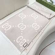 Okify Gucci Beige Cashmere Scarf 70x180cm - 5