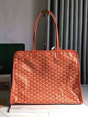 Okify Goyard Hardy PM Bag In Orange 40x31x17cm  - 2