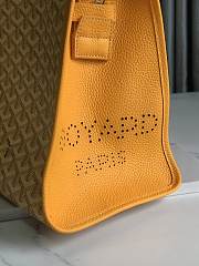 Okify Goyard Hardy PM Bag In Yellow 40x31x17cm  - 5