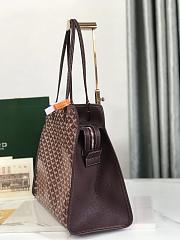 Okify Goyard Hardy PM Bag In Dark Red 40x31x17cm  - 2