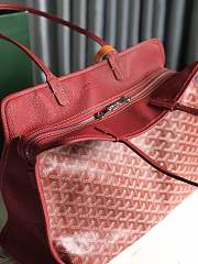 Okify Goyard Hardy PM Bag In Red 40x31x17cm  - 2