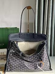 Okify Goyard Hardy PM Bag In Dark Blue 40x31x17cm  - 6