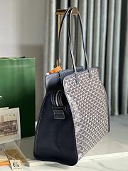 Okify Goyard Hardy PM Bag In Dark Blue 40x31x17cm  - 5