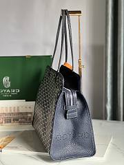 Okify Goyard Hardy PM Bag In Dark Blue 40x31x17cm  - 4