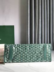 Okify Goyard Hardy PM Bag In Green 40x31x17cm  - 3