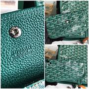 Okify Goyard Hardy PM Bag In Green 40x31x17cm  - 4