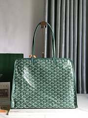 Okify Goyard Hardy PM Bag In Green 40x31x17cm  - 2