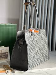 Okify Goyard Hardy PM Bag In Gray 40x31x17cm  - 4