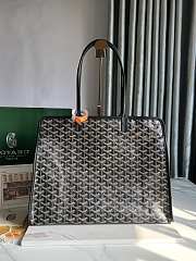 Okify Goyard Hardy PM Bag In Black 40x31x17cm  - 3