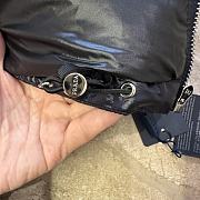 Okify Prada Black Hooded Sleevesless Down Jacket Unisex - 4