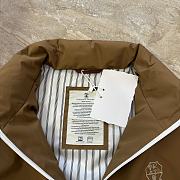 Okify Brunello Cucinelli Brown Jacket Unisex  - 4