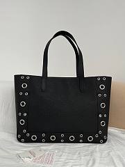 Okify Valentino Garavani Nellcôte Bag In Black Calfskin 40x30x13cm - 2