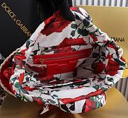 Okify Dolce & Gabbana Kendra Bag In Red With Strap 35x28x16cm - 4