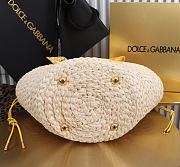Okify Dolce & Gabbana Kendra Bag In Yellow With Strap 35x28x16cm - 3