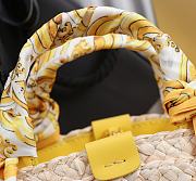 Okify Dolce & Gabbana Kendra Bag In Yellow With Strap 35x28x16cm - 2
