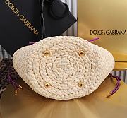 Okify Dolce & Gabbana Kendra Bag In Dard Purple With Strap 35x28x16cm - 5