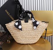 Okify Dolce & Gabbana Kendra Bag In Black With Strap 35x28x16cm - 6