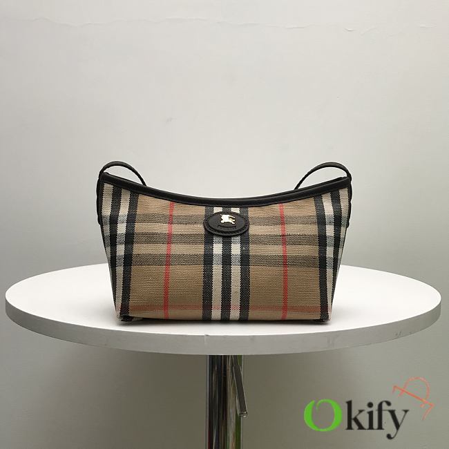 Okify Burberry Highlands Mini Shoulder Bag 25.5x12x16cm - 1