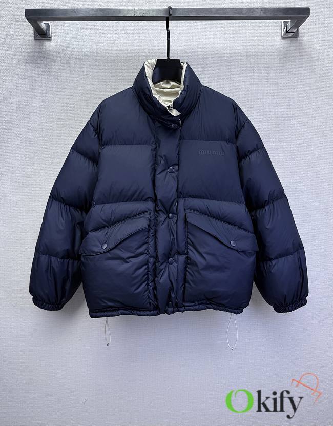 Okify MiuMiu Double Side Down Jacket Unisex - 1
