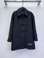 Okify Louis Vuitton Dark Blue Long Coat  - 1