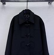 Okify Louis Vuitton Dark Blue Long Coat  - 6