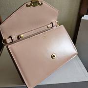 Okify Celine Margo WOC Bag In Pink 19.5x4.5x12.5cm - 5