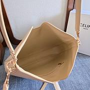 Okify Celine Camille 16 Soft Bag In Beige 36x29.5x7cm - 5