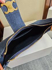 Okify Celine Ava Denim Bag 23x13.5x6cm - 4