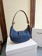 Okify Celine Ava Denim Bag 23x13.5x6cm - 5