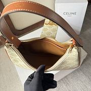Okify Celine Ava Triomphe Bag In Beige 23x13.5x6cm - 4