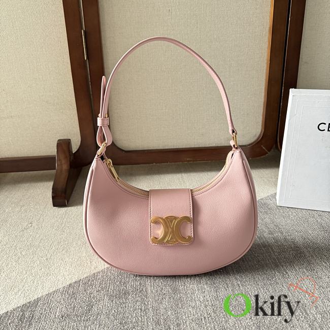 Okify Celine Ava Bag In Pink 23x13.5x6cm - 1