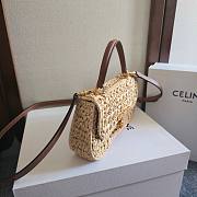 Okify Celine Lola Raffia Bag 20x11.5x5cm - 3