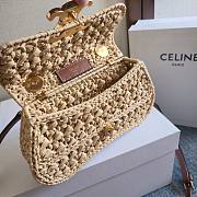 Okify Celine Lola Raffia Bag 20x11.5x5cm - 6