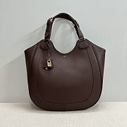 Okify Celine Meo Bag In Burgundy 36x12x33cm - 1