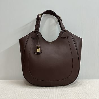 Okify Celine Meo Bag In Burgundy 36x12x33cm