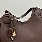 Okify Celine Meo Bag In Burgundy 36x12x33cm - 6