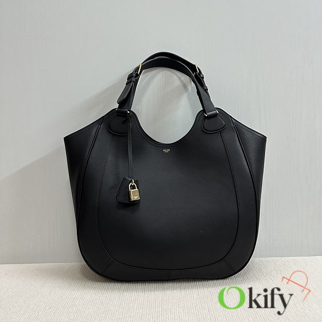 Okify Celine Meo Bag In Black 36x12x33cm - 1