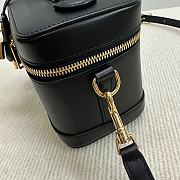 Okify Celine Vanity Case Bag In Black 18x12x18cm - 6