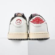 Okify Nike Air Jordan 1 Low x Travis Scott Reverse Sail And Ridgerock  - 3